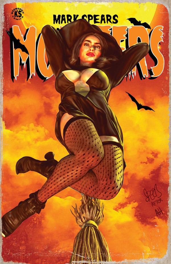 Mark Spears Monsters #7 Cover B Mark Spears Hexy The Witch Variant