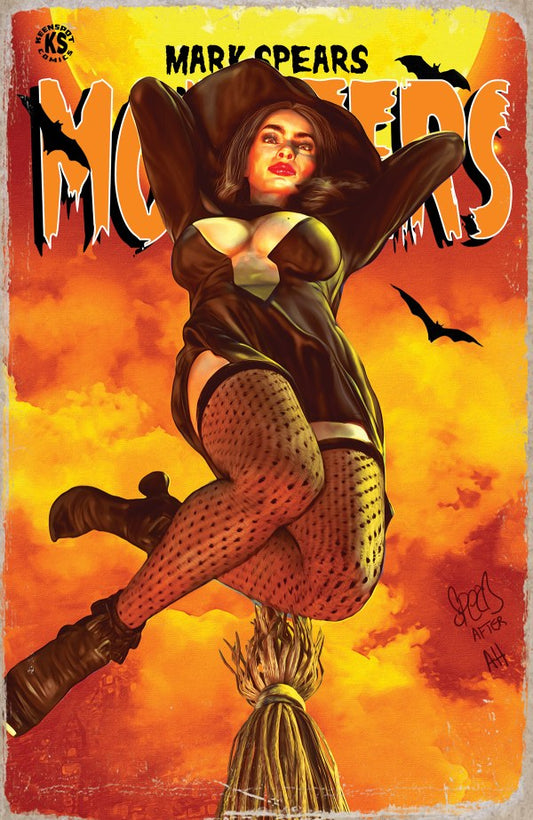 Mark Spears Monsters #7 Cover B Mark Spears Hexy The Witch Variant