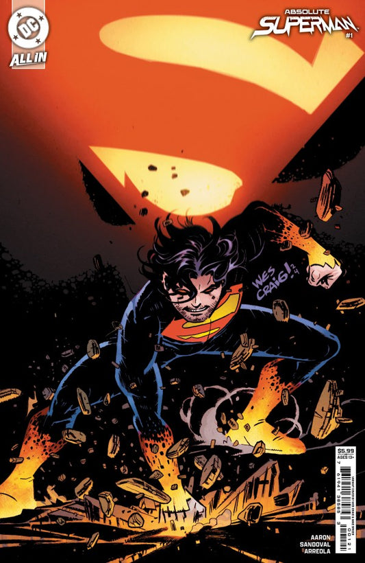 Absolute Superman #1 Cover B Wes Craig