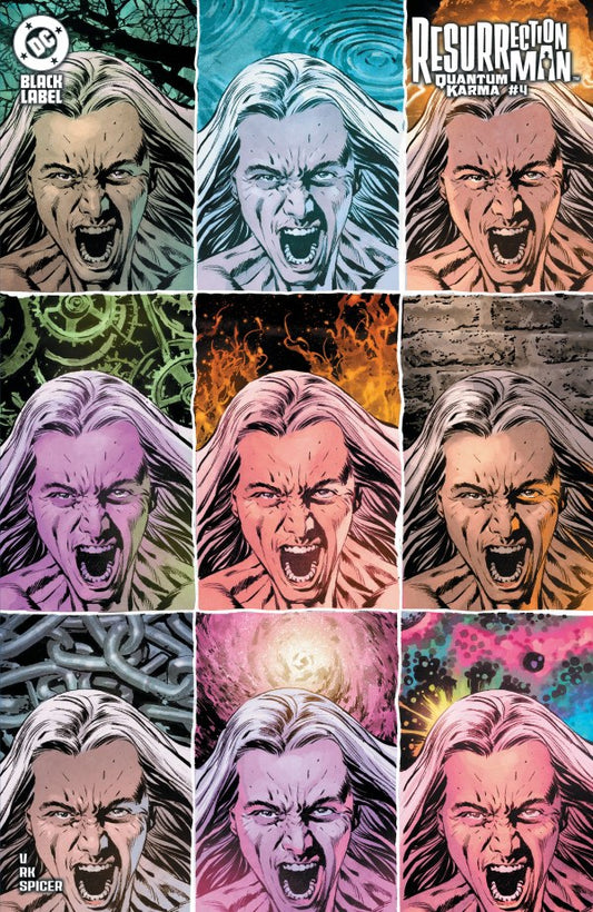 Resurrection Man: Quantum Karma #4 Cover B Mike Perkins Variant