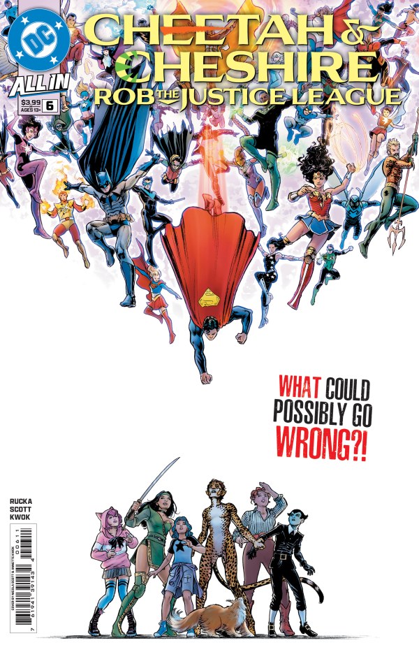 Cheetah and Cheshire Rob the Justice League #6