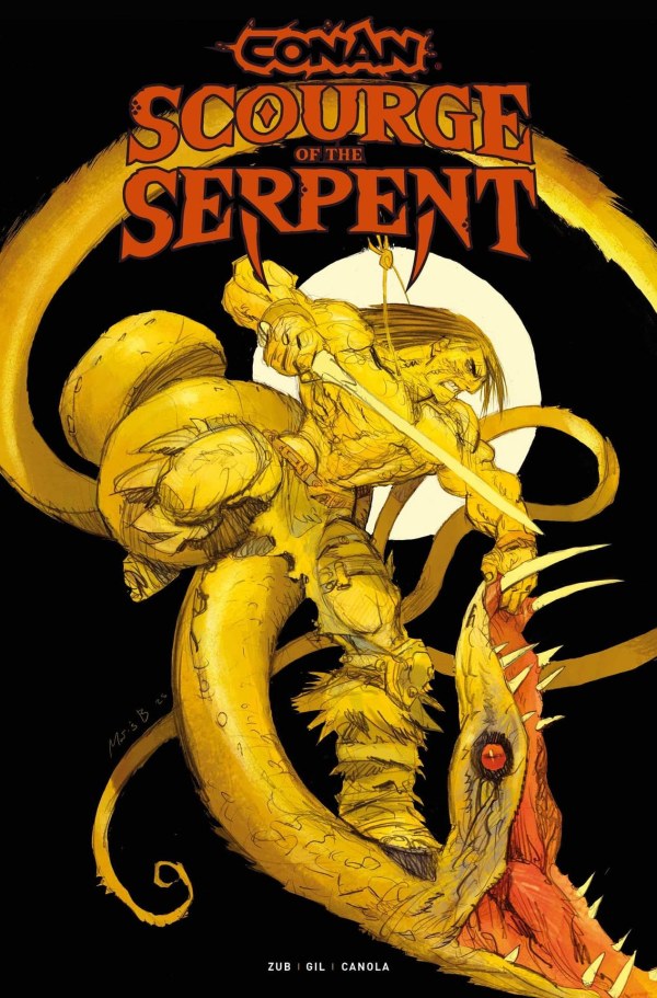Conan: Scourge of the Serpent #1 Cover D Matías Bergara Variant