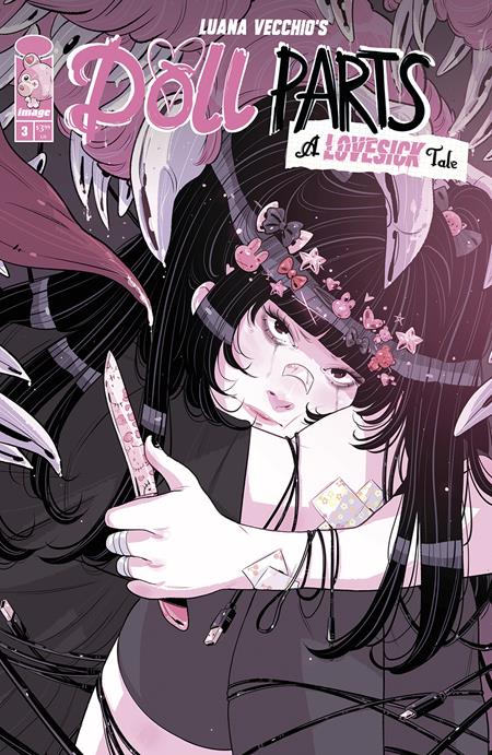 Doll Parts: A Lovesick Tale #3 Cover B Luana Vecchio Knife Variant