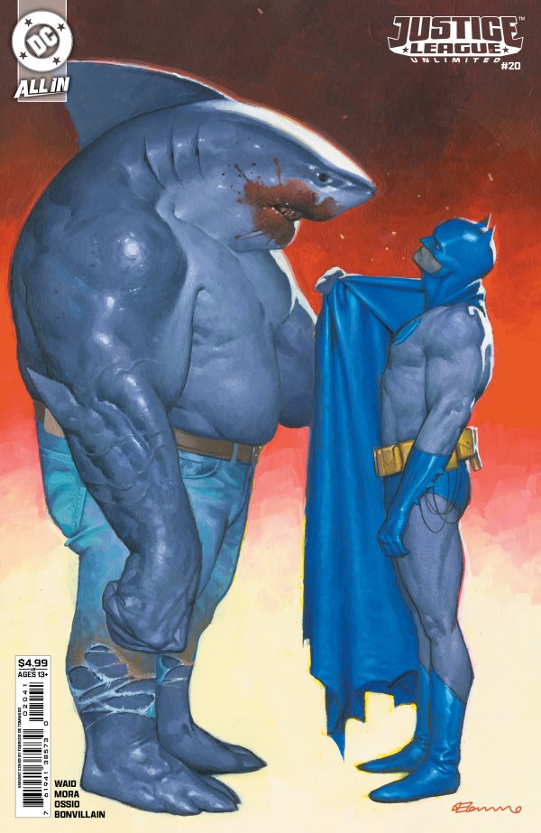 Justice League Unlimited #20 Cover D Fabrizio De Tommaso Variant