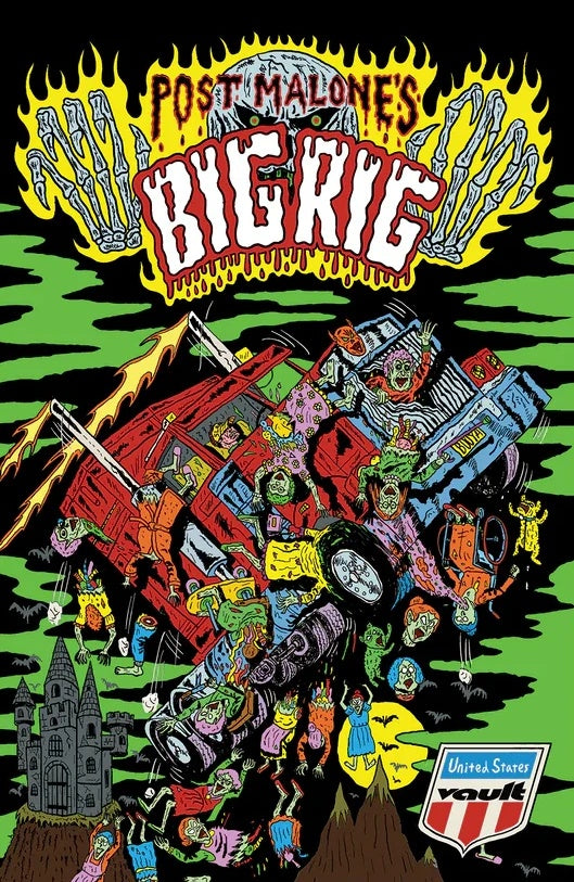 Post Malone's Big Rig #1 Big Rig Webstore JJ Villard Variant