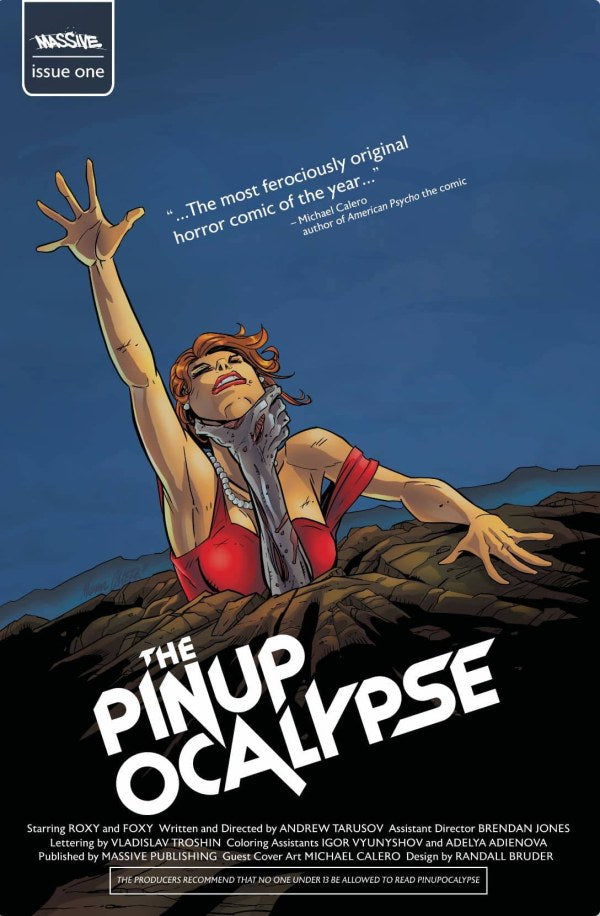 Pinupocalypse #1 Cover H Horror Movie Homage Variant