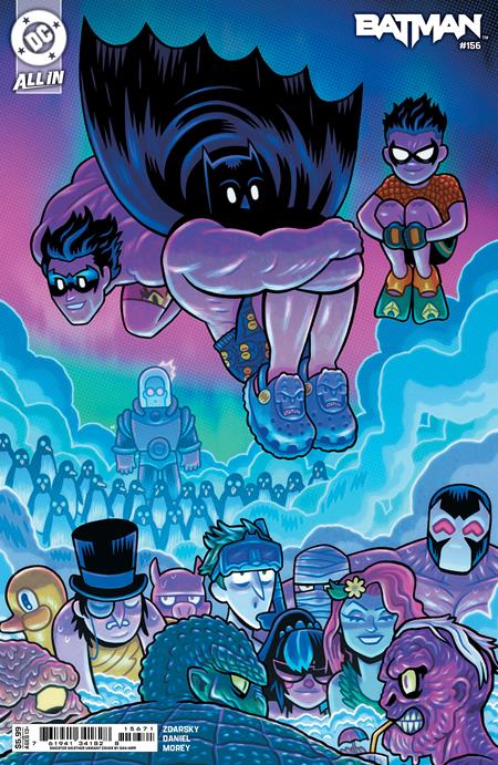 Sweater Weather Variant Cover (Batman / Superman: World's Finest #35, Superman #22, Batman #156, Nightwing #122, WW #17, Poison Ivy #29, Harley Quinn #47, Catwoman #72)