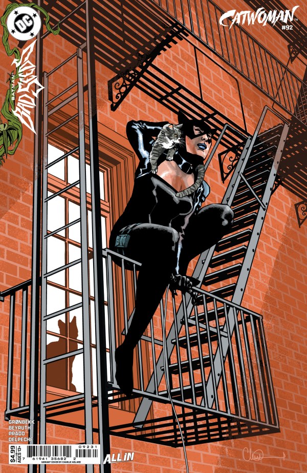Catwoman #92 Cover C Charlie Adlard Variant