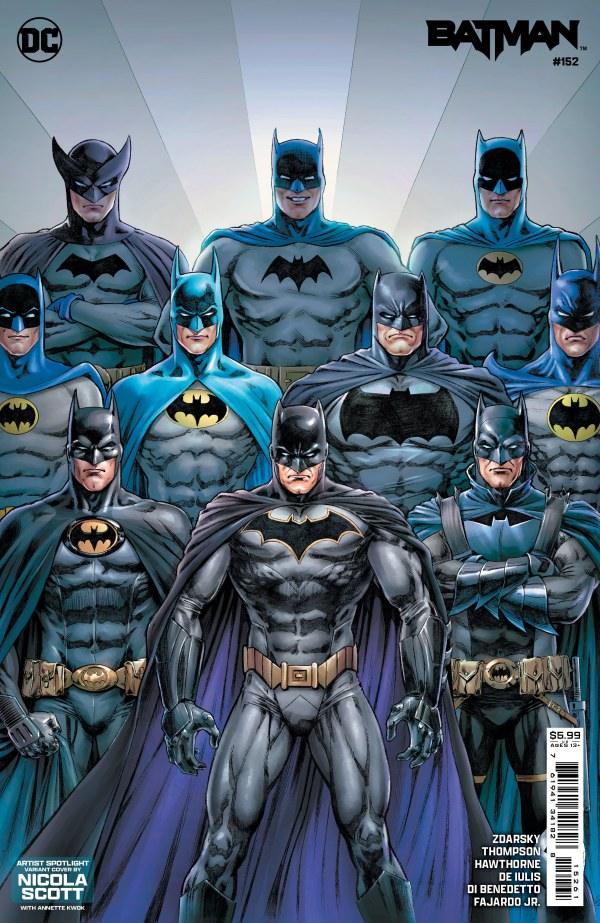 Batman #152 Cover D Nicola Scott Artist Spotlight