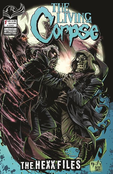 The Living Corpse: The Hexx Files #1 Cover B Neil Vokes Variant