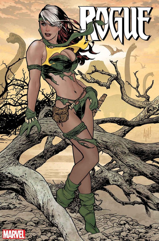 Rogue: The Savage Land #1 2nd Printing Adam Hughes