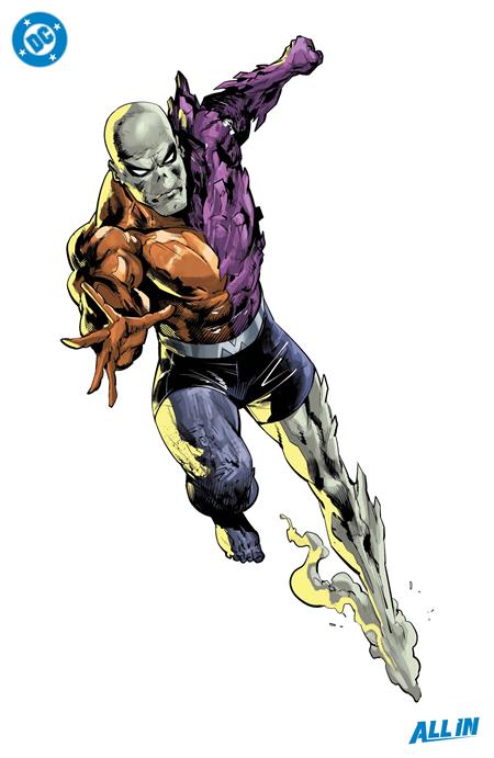 Metamorpho: The Element Man #1 Cover E Fico Ossio All In Foil Virgin Variant