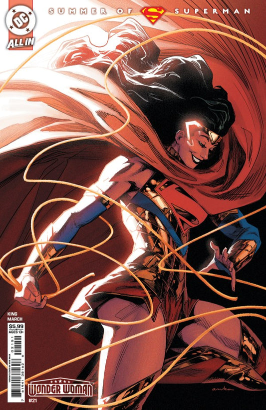 Wonder Woman #21 Cover D Kris Anka Supersmash-Up Variant