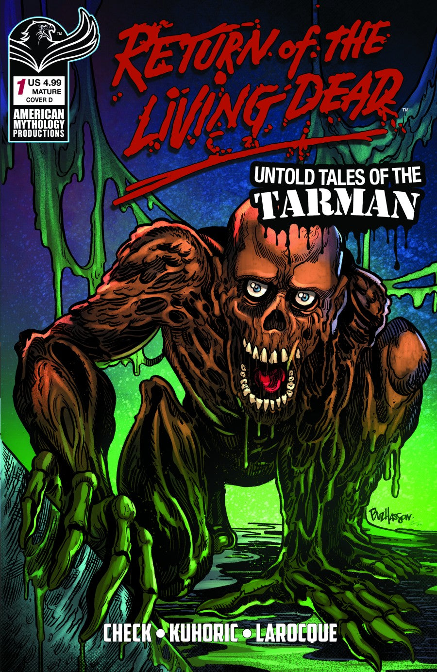 Return of the Living Dead: Untold Tales of the Tarman #1 Cover D Buz Hasson Variant