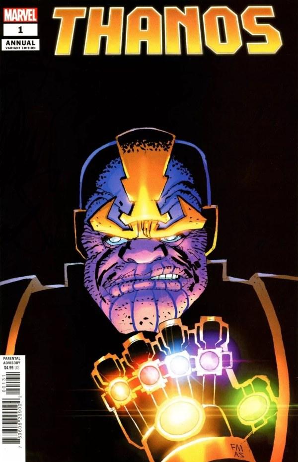 Thanos Annual #1 variant edition