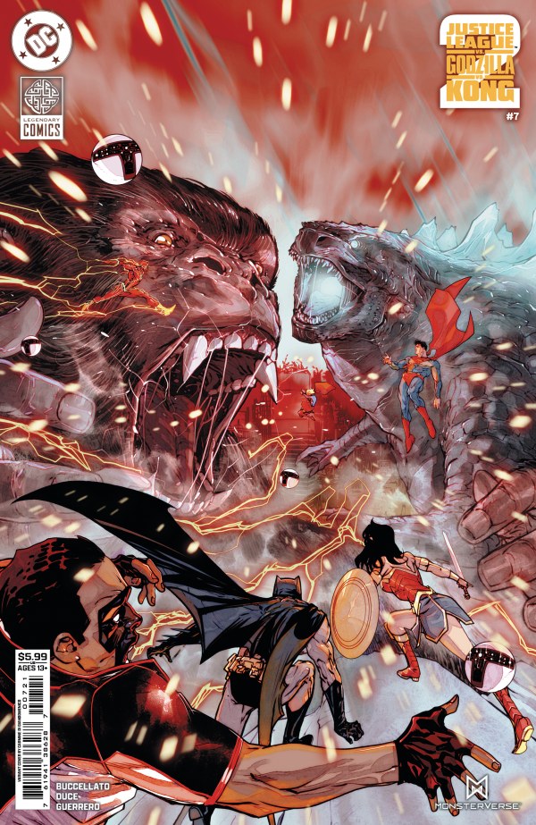 Justice League vs. Godzilla vs. Kong 2 #7 Cover D Carmine Di Giandomenico Variant