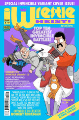 Wrestle Heist #4 Cover B Kyle Starks Invincible Team-Up Variant
