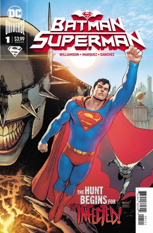 Batman / Superman #1 David Marquez Superman Connecting Variant (2019)