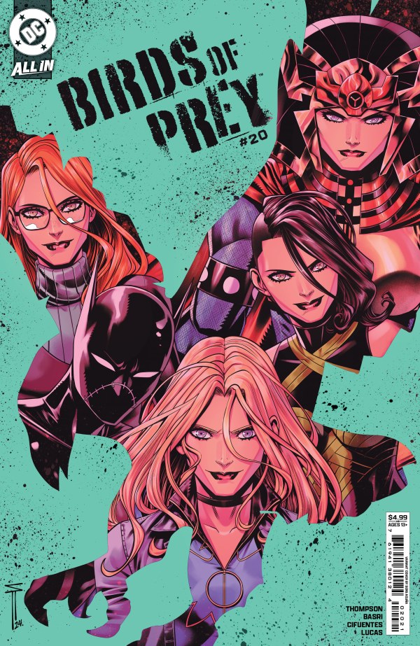 Birds of Prey #20 Cover B Serg Acuña Variant