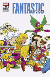 Fantastic Four #31 Chris Giarrusso Marvel Universe Wraparound Connecting Variant