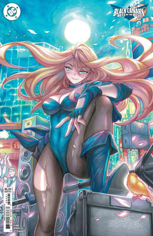 Black Canary: Best of the Best #4 Cover B Rachta Lin Variant