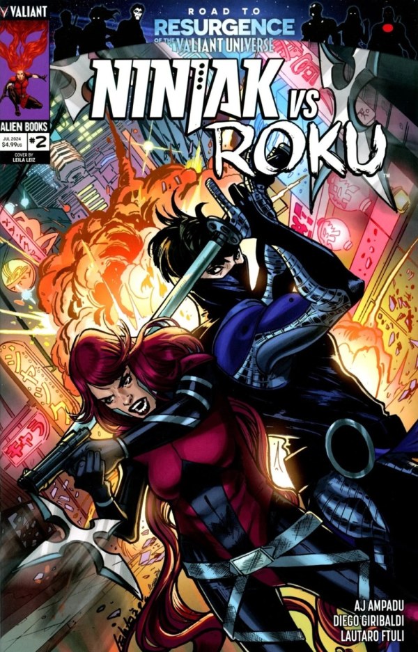 Ninjak Vs. Roku Full Set #1-4