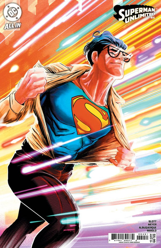 Superman Unlimited #4 Cover D Robbi Rodriguez Variant