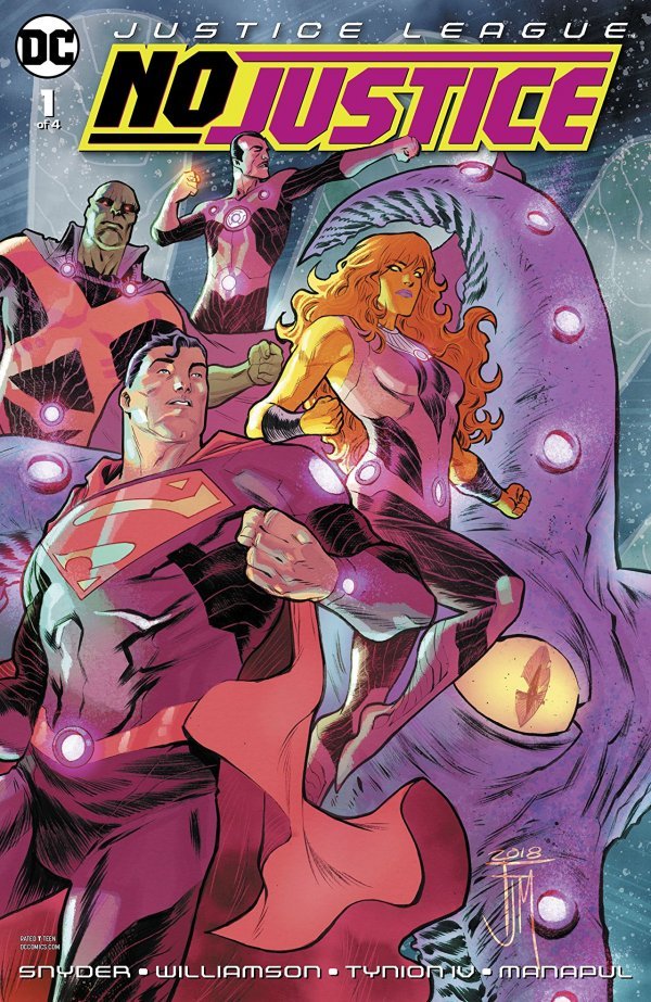 Justice League: No Justice Full Set #1-4 (2018)