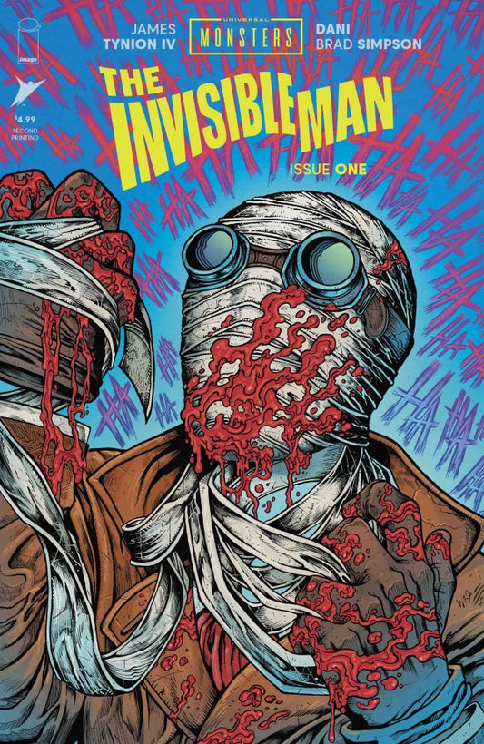 Universal Monsters: The Invisible Man #1 2nd Printing Maria Wolf