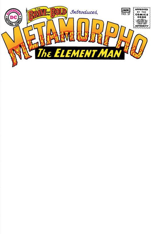 The Brave and the Bold #57 Facsimile Edition 2025 Blank Variant