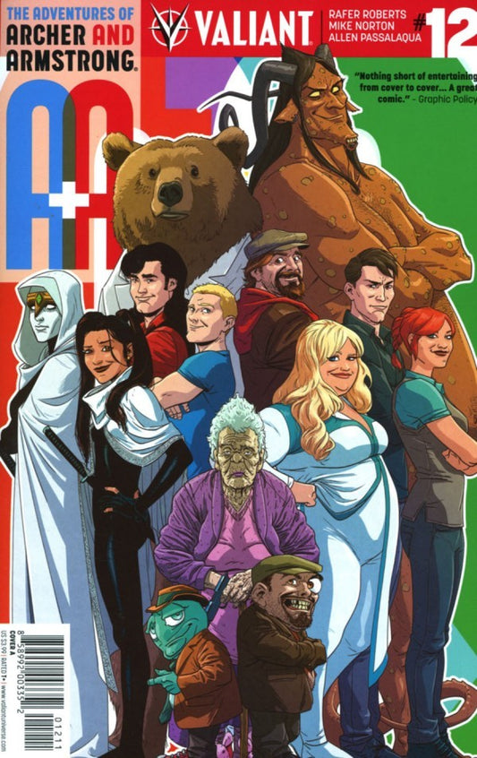 A&A: The Adventures of Archer & Armstrong #12