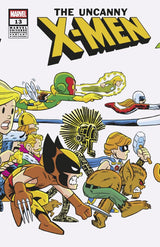 Uncanny X-Men #13 Chris Giarrusso Marvel Universe Wraparound Connecting Variant