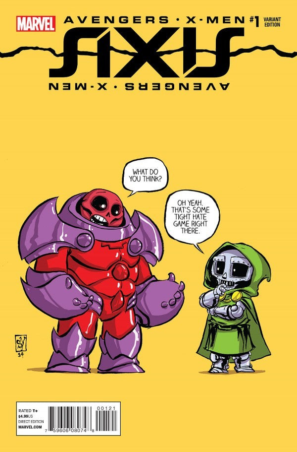 Avengers & X-Men: AXIS #1 Skottie Young Variant (2014)