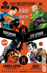 DC K.O. #4 Cover G Dan Mora Bracket Variant