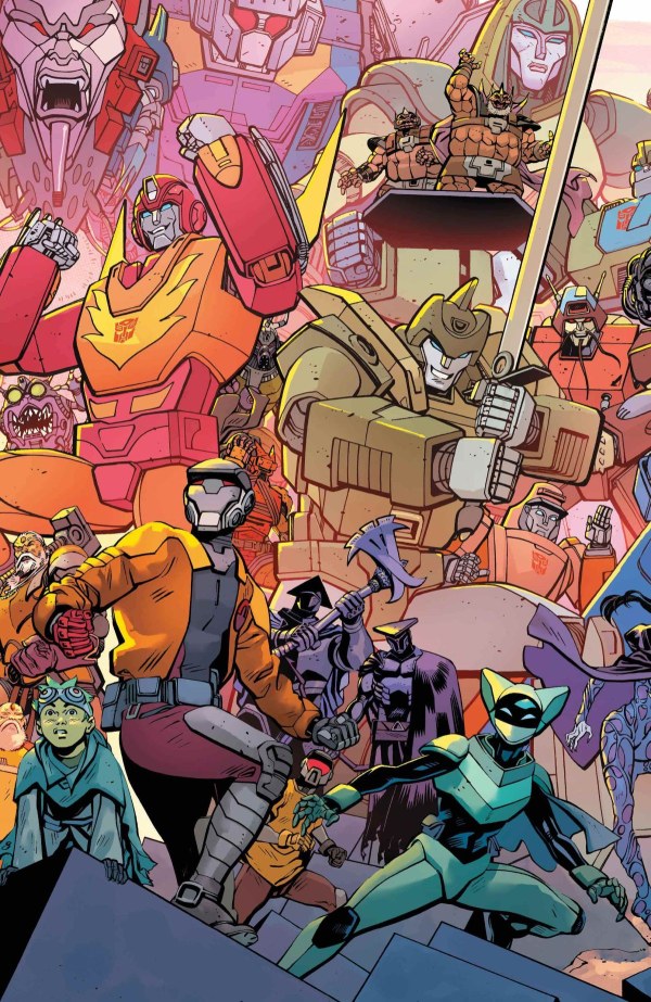 Void Rivals #31 Cover H Tom Reilly Energon Universe Third Anniversary Connecting Virgin Variant