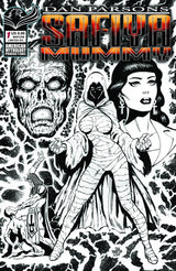 Safiya Mummy #1 Cover C Dan Parsons Black & White Limited Variant