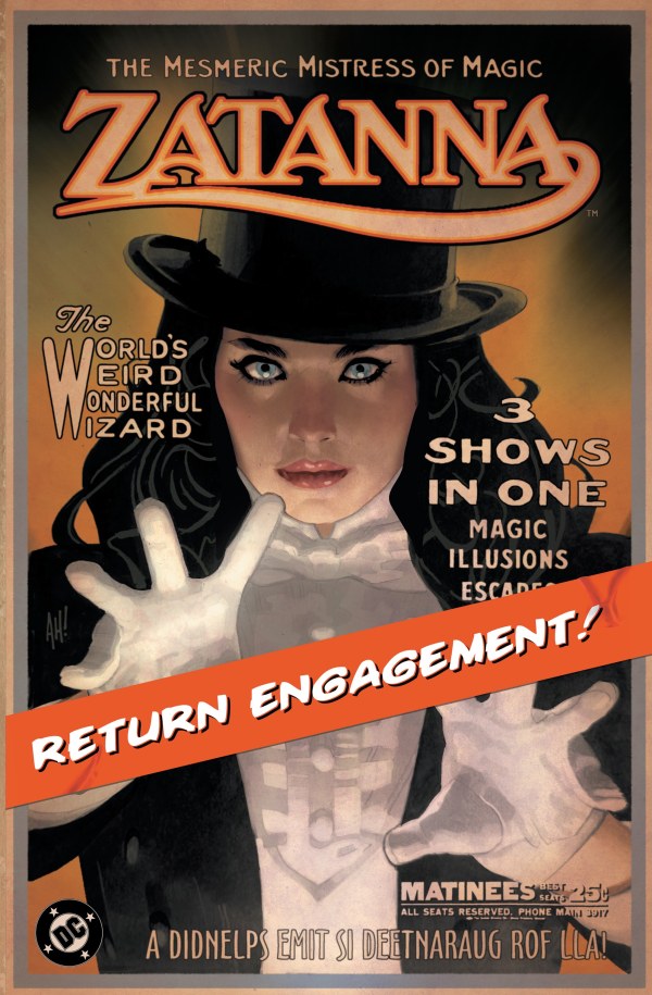 Zatanna #1 Cover E Adam Hughes Foil Variant