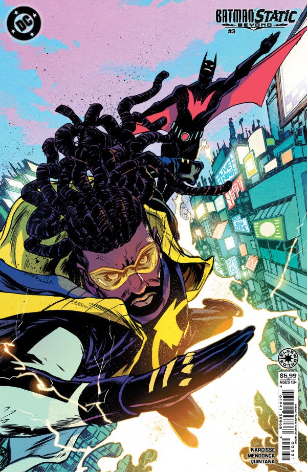 Batman / Static: Beyond #3 Cover C Sanford Greene Variant