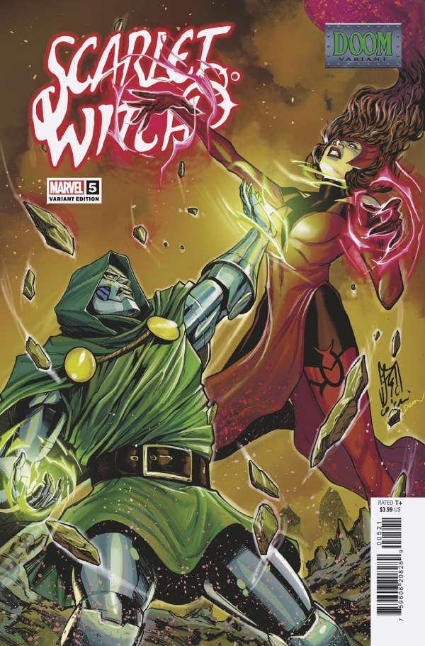 Scarlet Witch #5 Stefano Caselli Doom Variant