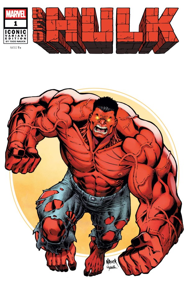 Red Hulk #1 Todd Nauck Iconic Variant
