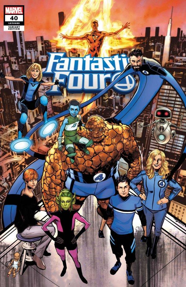 Fantastic Four #40 Phil Jimenez Variant