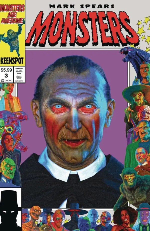 Mark Spears Monsters #3 Cover D Dracula Homage Variant