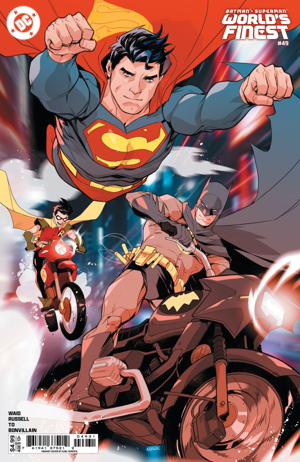 Batman / Superman: World's Finest #49 Cover C Karl Kerschl Variant