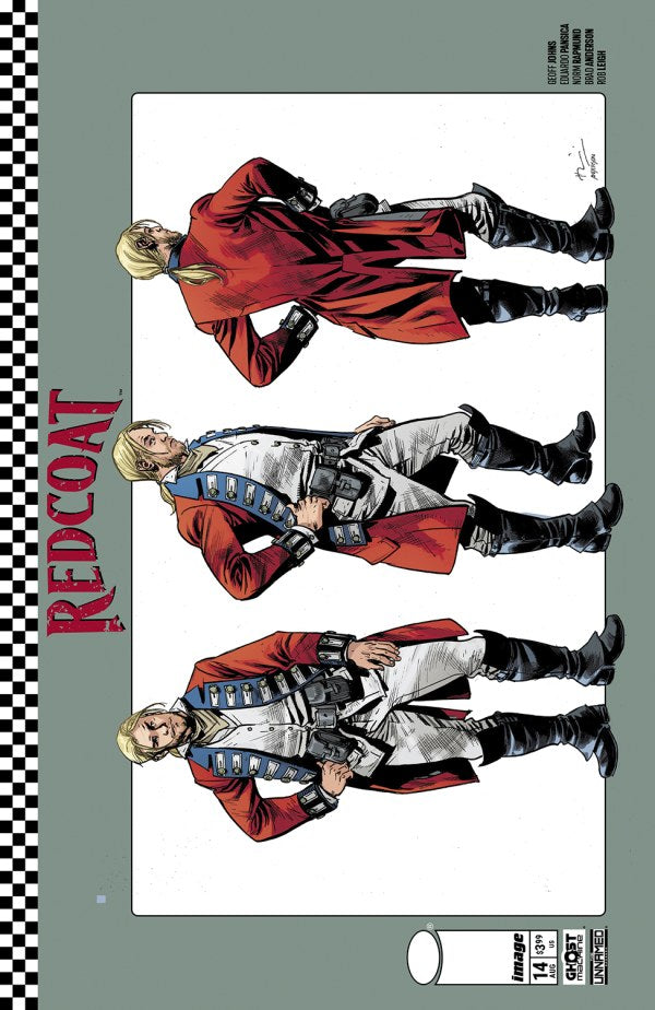 Redcoat #14 Cover C Bryan Hitch Design Variant