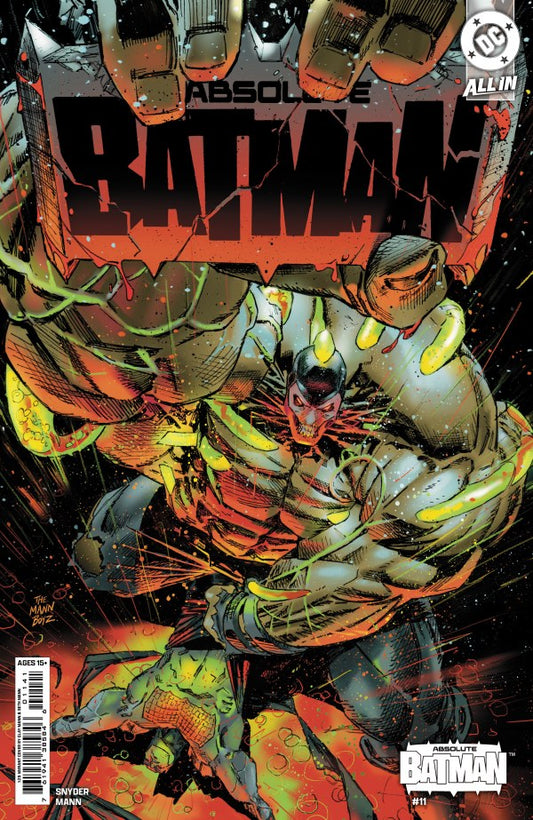 Absolute Batman #11 Cover D 1:25 Clay Mann Variant