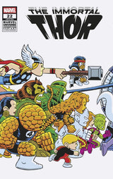 The Immortal Thor #22 Chris Giarrusso Marvel Universe Wraparound Connecting Variant