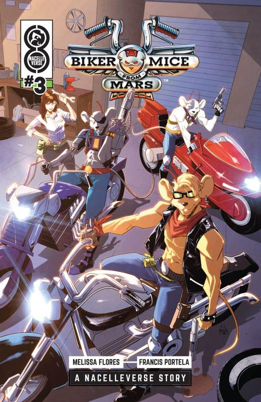 Biker Mice from Mars #3 Cover B Marco Renna Variant