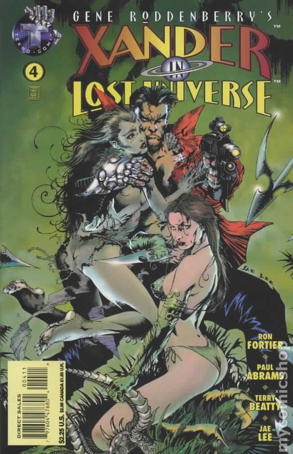 Gene Roddenberry's Xander in Lost Universe #4 (1996)