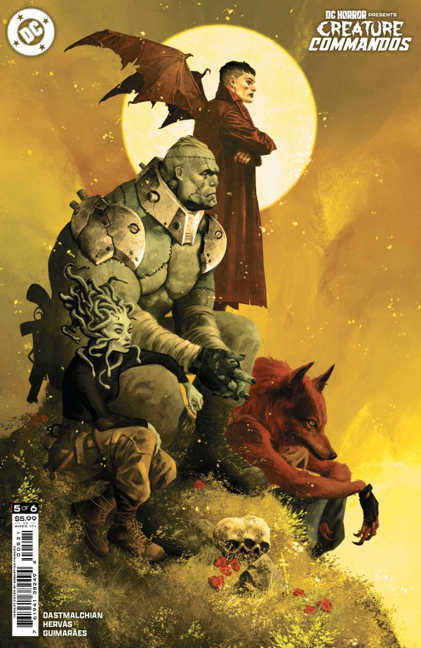 DC Horror Presents: Creature Commandos #5 Cover B Sebastián Fiumara