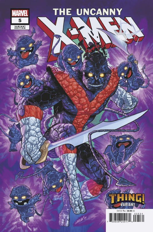 Uncanny X-Men #5 Javier Garrón The Thing! Variant